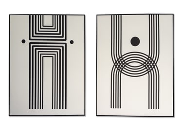 Pair of Large-Format Jess Engle Prints