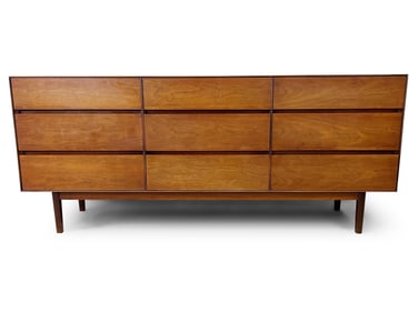 Stanley Midcentury Walnut Dresser