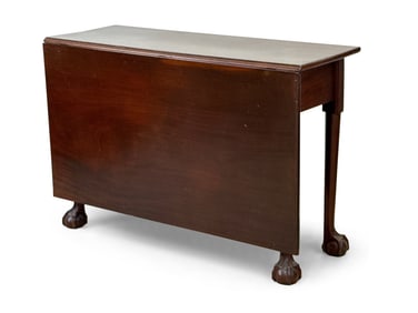Chippendale Mahogany Drop-Leaf Table