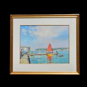 John Donaldson Oil/Canvas: Isle of Wight
