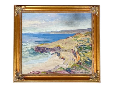 M.L. Wheelock Oil/Board: Seashore