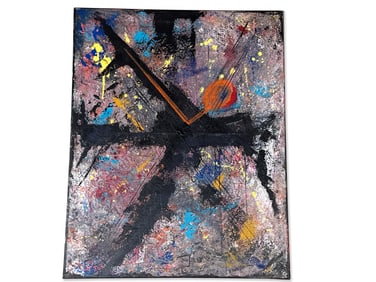 D. Sakelson Oil/Canvas: Abstract