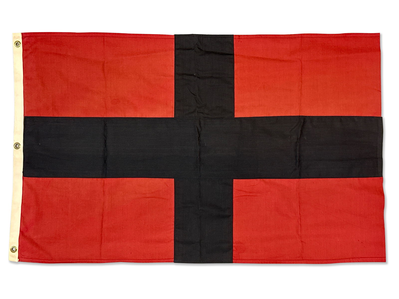Thomas Cope Black and Red Cross Flag (1 of 4)