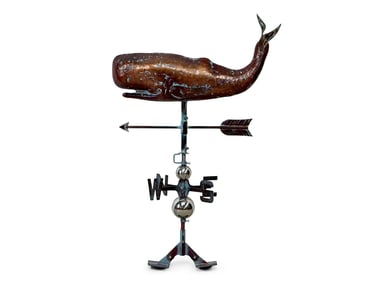 Whale Hollow-Body Weathervane