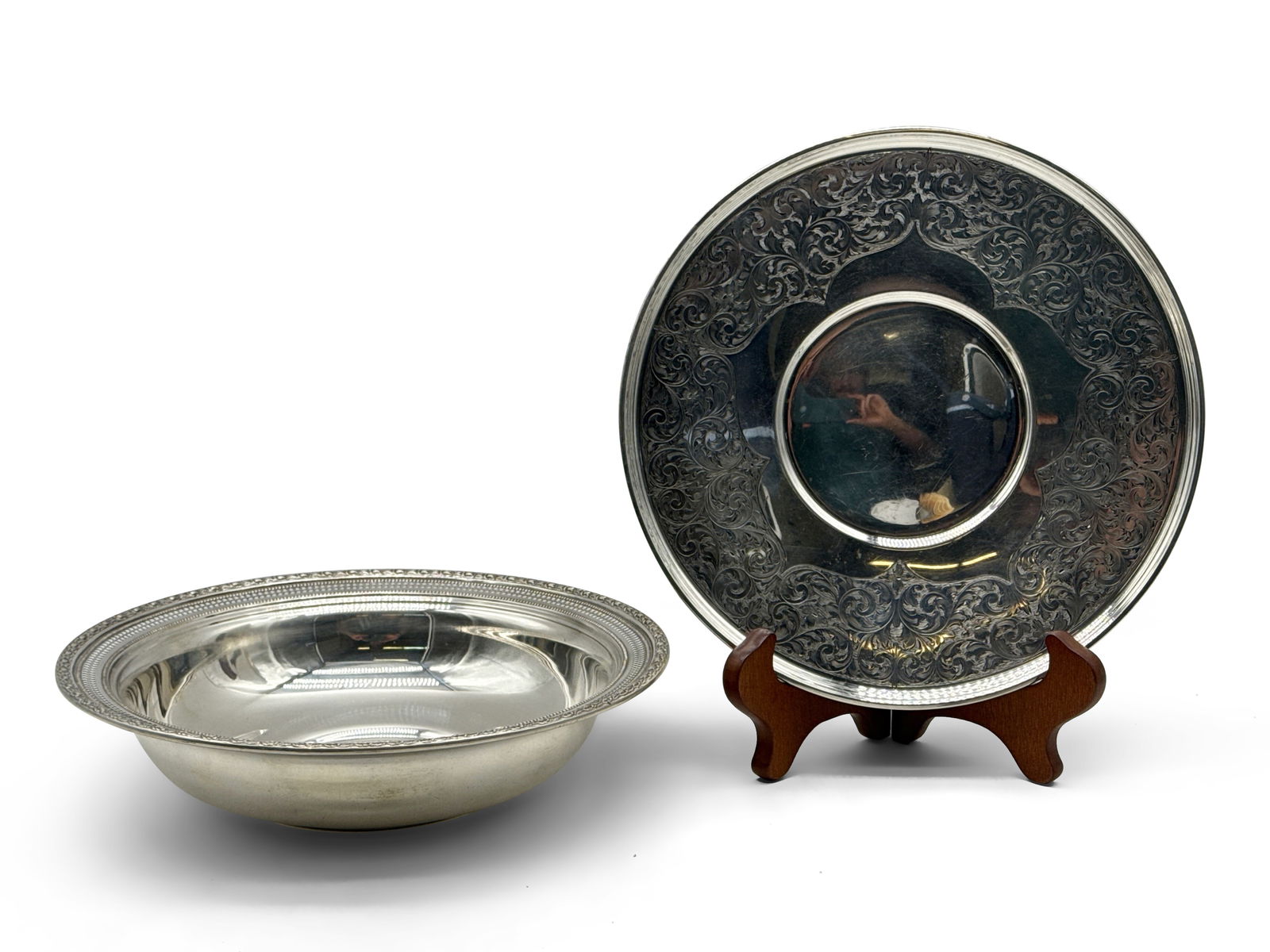 Two American Sterling Silver Serving Articles (1 of 5)