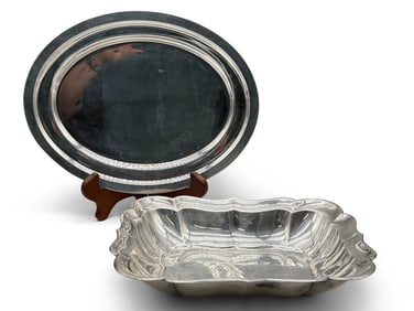 Two American Sterling Silver Serving Articles