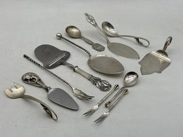 Scandinavian and Other Silver Serving Articles