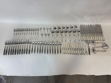 Frigast Dolphin Sterling Silver Flatware Service
