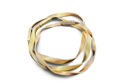 Three Marco Bicego 18K Marrakech Bracelets
