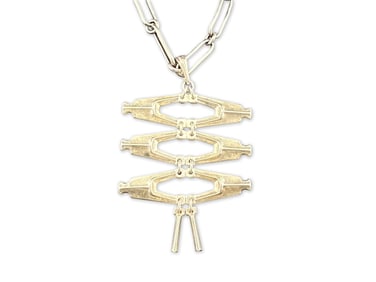 David Andersen Modernist Sterling Pendant