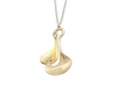 David Andersen Modernist Sterling Pendant