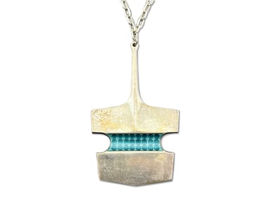 David Andersen Modernist Enameled Pendant