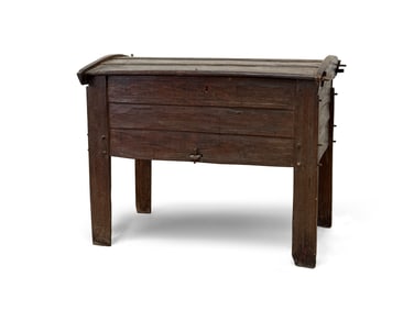 19th C. Continental Dome-Top Coffer Chest