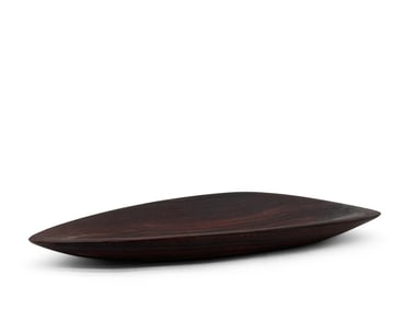 Signed Studio Craft Rosewood Bowl