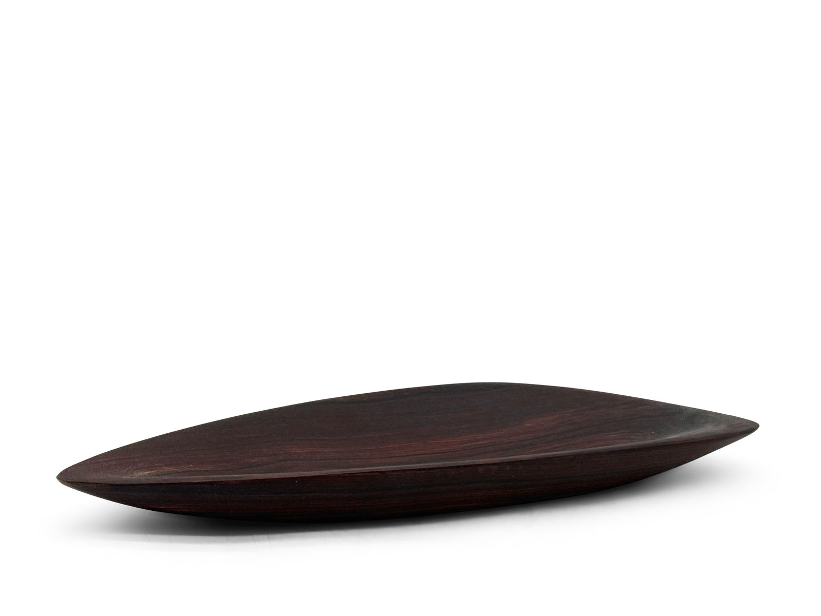 Signed Studio Craft Rosewood Bowl (1 of 4)