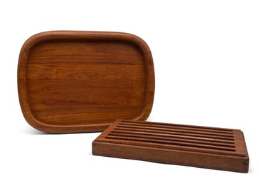 Jens Quistgaard for Dansk and Kalmar Teak Trays
