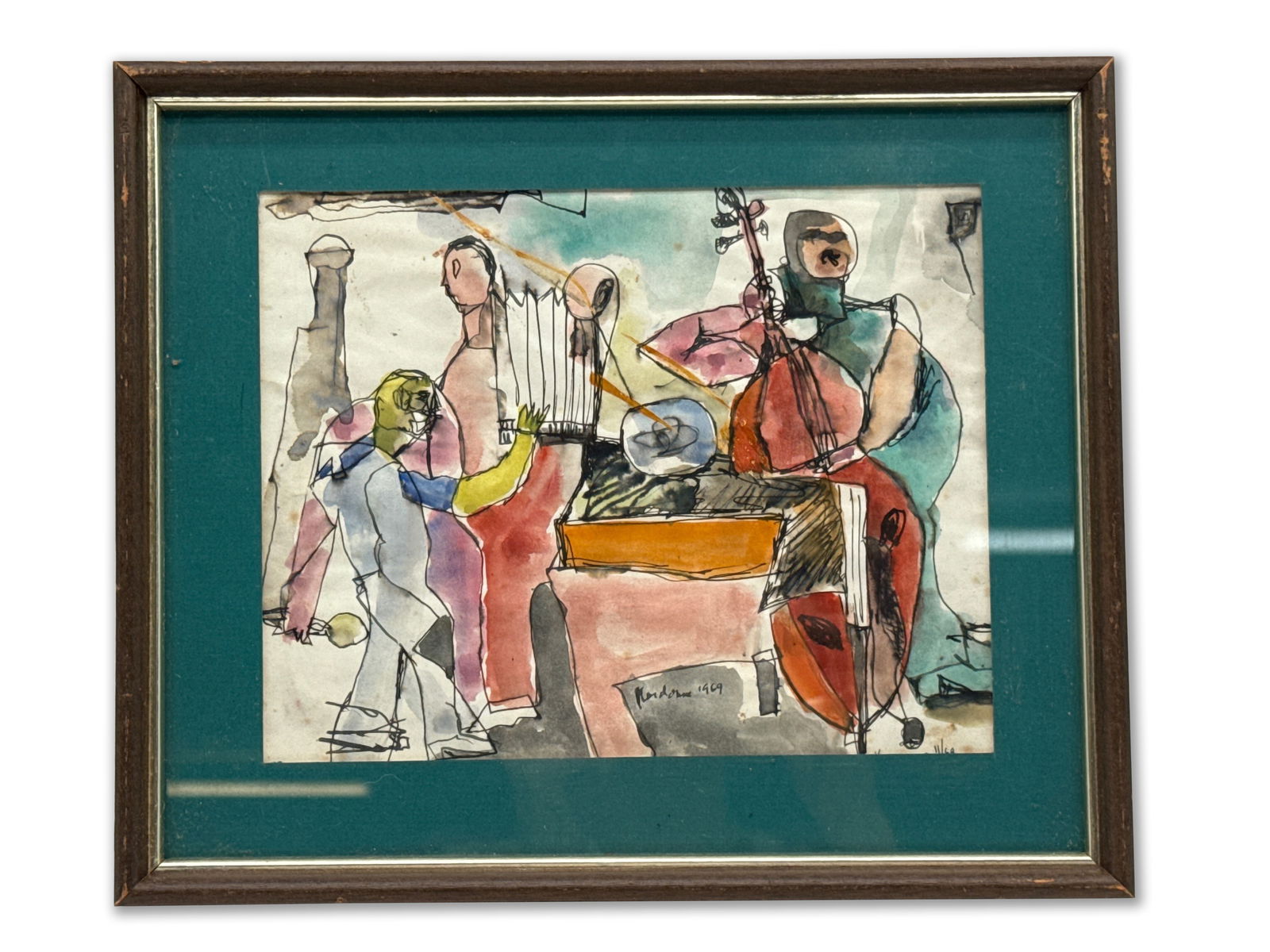 Joe Kardonne Watercolor/Paper: Jazz (1 of 4)
