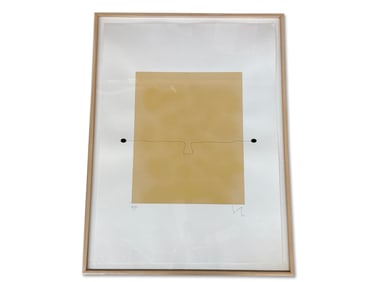 Victor Pasmore Aquatint: Lines and Dots