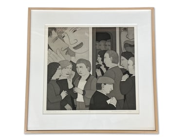 Andrew Stevovich Aquatint: At the Movies