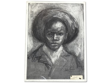 Andrew Turner Charcoal/Paper: Study