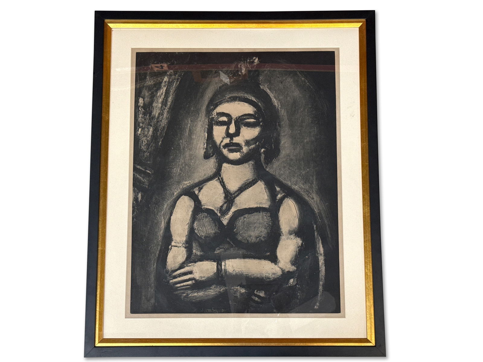 George Rouault Lithograph: Woman with Crossed Arms (1 of 5)