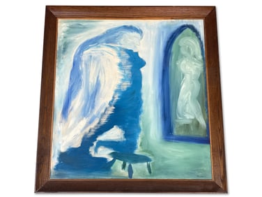 Bernick Acrylic/Canvas: Abstract Figures