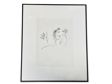 After Marc Chagall Lithograph: Moses