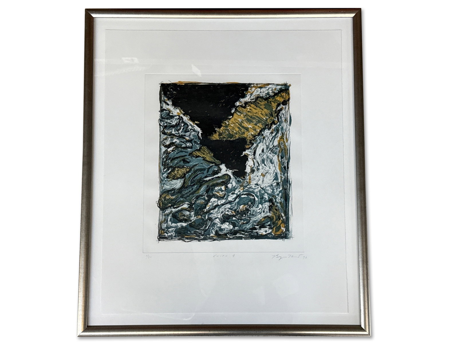 Bryan Hunt Engraving: Cairn 4 (1 of 5)