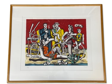 Fernand Leger Lithograph: Leisure