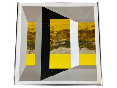 James Watson Twitty Silkscreen: Butte