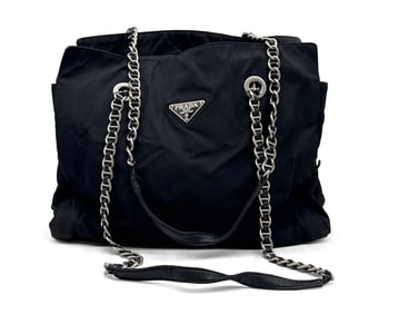 Prada Tessuto Nylon Shoulder Bag