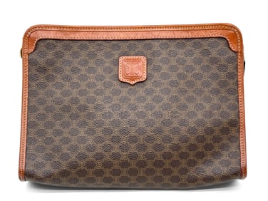 Celine Macadam Monogram Clutch