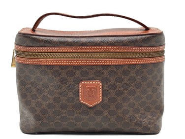 Celine Macadam Monogram Vanity Bag