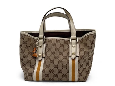 Gucci Mini GG Canvas Jolicoeur Tote Bag