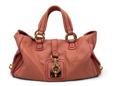 Marc Jacobs Rose Calfskin Shoulder Bag
