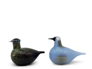 Iittala Oiva Toikka Glass Birds