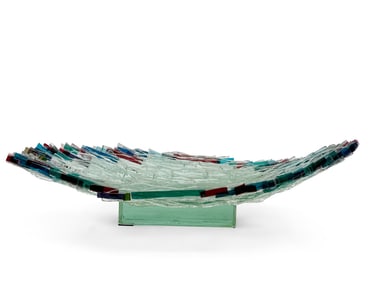 Gvadi Stacked Art Glass Bowl