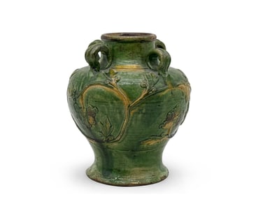 Chinese Fahua Ware Jar