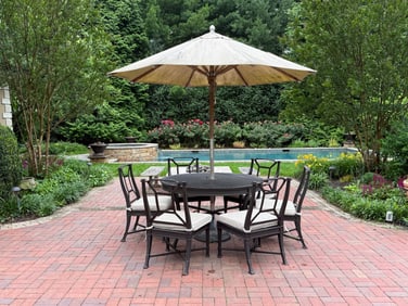 Restoration Hardware Antibes Patio Dining Set
