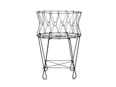 French Wire Laundry Basket