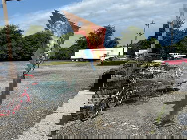 Large Abstract Steel Outdoor Sculpture