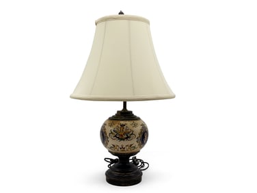 Hinks & Sons Faience Lamp