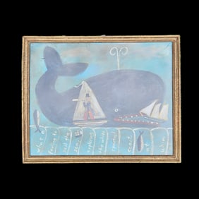 New England Folk Art: Whale