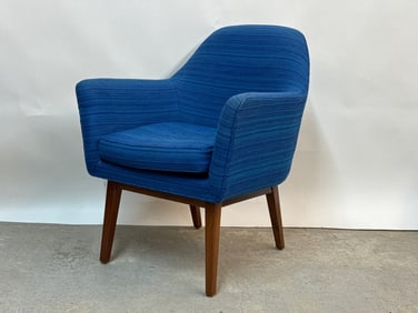A Midcentury Modern Upholstered Armchair