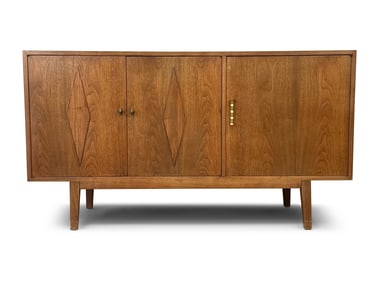 Midcentury Modern Walnut Credenza
