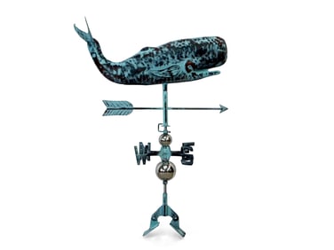 Whale Hollow-Body Weathervane