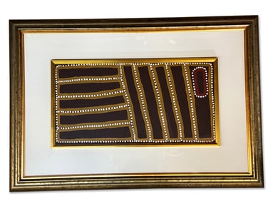 Walala Tjapaltjarri Aboriginal Painting