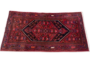 Turkish Area Carpet, 4ft 2in x 8ft