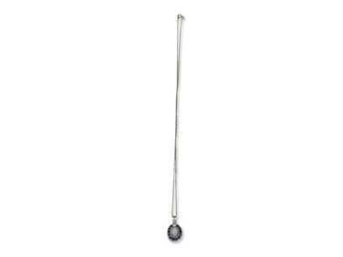 14K Amethyst and Opal Pendant Necklace