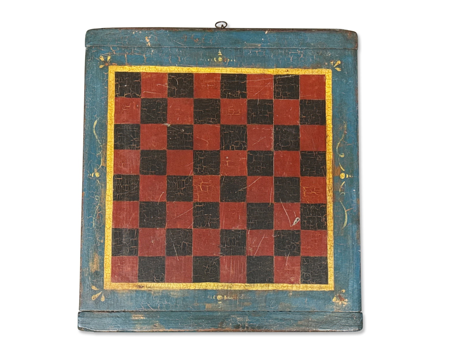 Paint-Decorated Pine Gameboard (1 of 4)